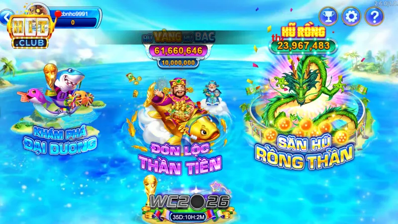 Quá trình tham gia của bắn cá Hitclub khá đơn giản