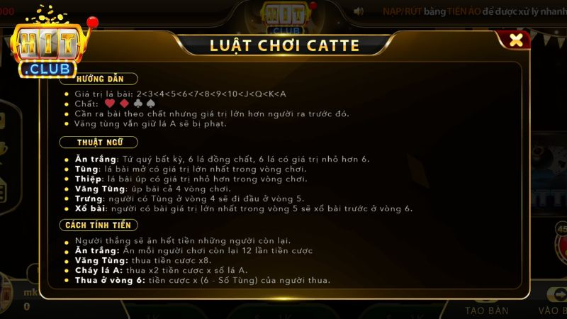 Tham gia Catte Hitclub để có cơ hội thắng lớn