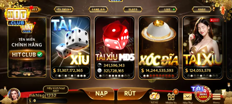 Quá trình đăng ký tại Hit Club diễn ra thuận lợi