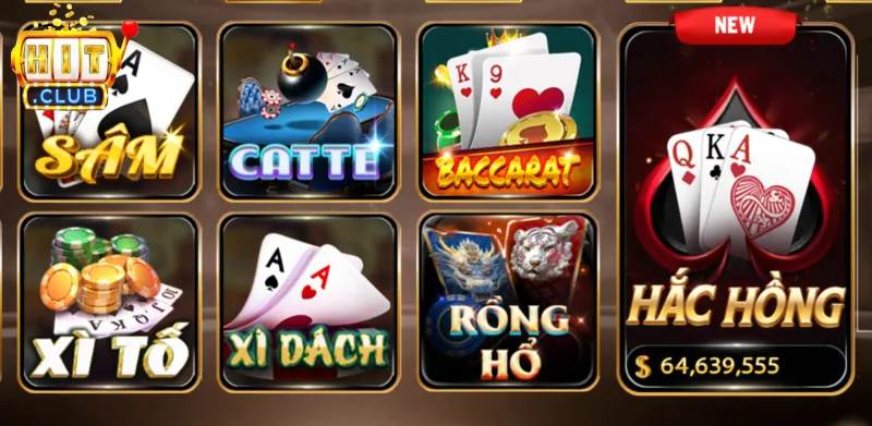 Trải nghiệm game bài đổi thưởng tại Hitclub
