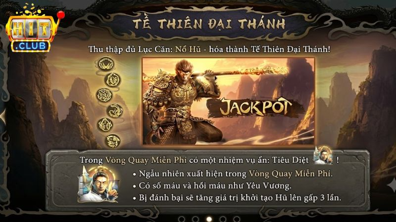 Chơi Hắc Thoại Ngộ Không tại Hitclub săn thưởng lớn