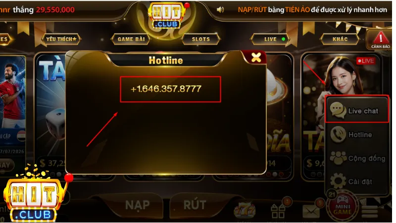 Hitclub ngày càng thu hút nhiều người tham gia