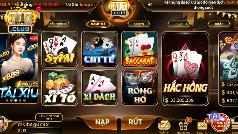Hitclub game bài viễn tây mang đến trải nghiệm giải trí hấp dẫn