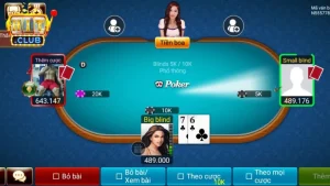 Cải thiện tỷ lệ thắng khi chơi Poker Hitclub